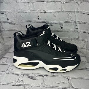 Nike Air Griffey Max 1 “Jackie Robinson” Black White Men's Sneakers Size 12